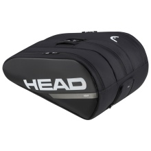 Head Tennis Racketbag Tour Racquet Bag XL (Racket bag, 3 main compartments) 2024 black/white 12-pack